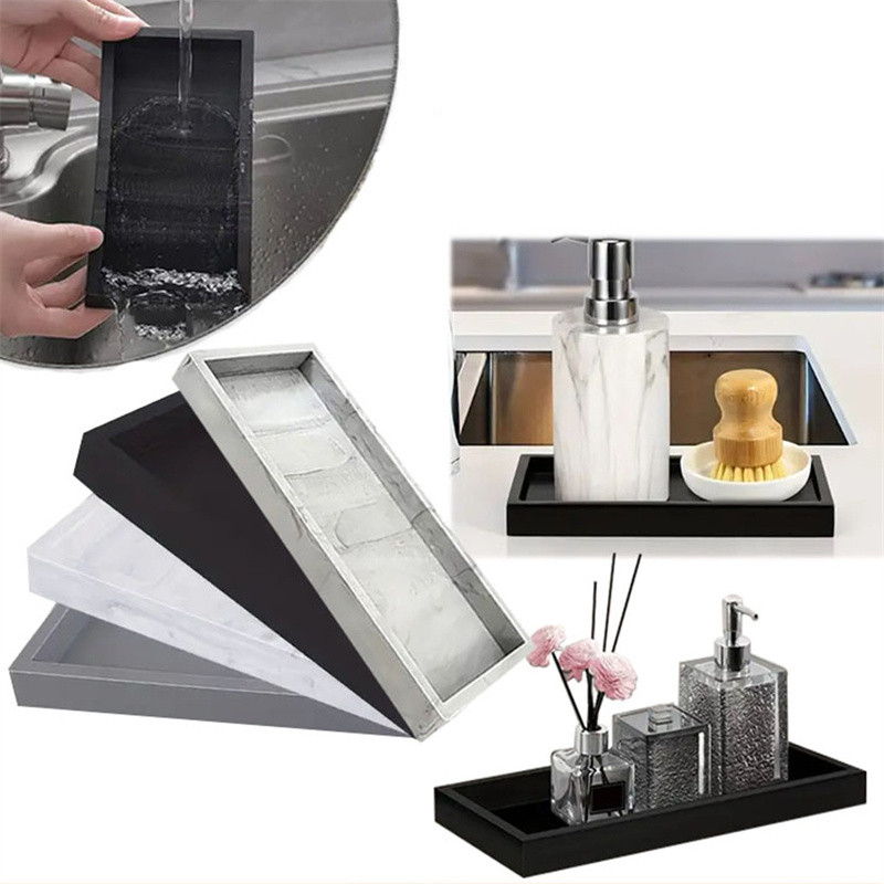 Zara Home Bathroom Tray - Vassoio in silicone S/L per controsoffitti