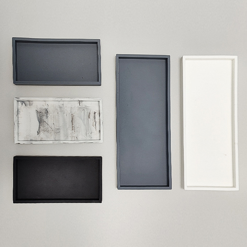 Zara Home Bathroom Tray - Vassoio portaoggetti in silicone addensato infrangibile