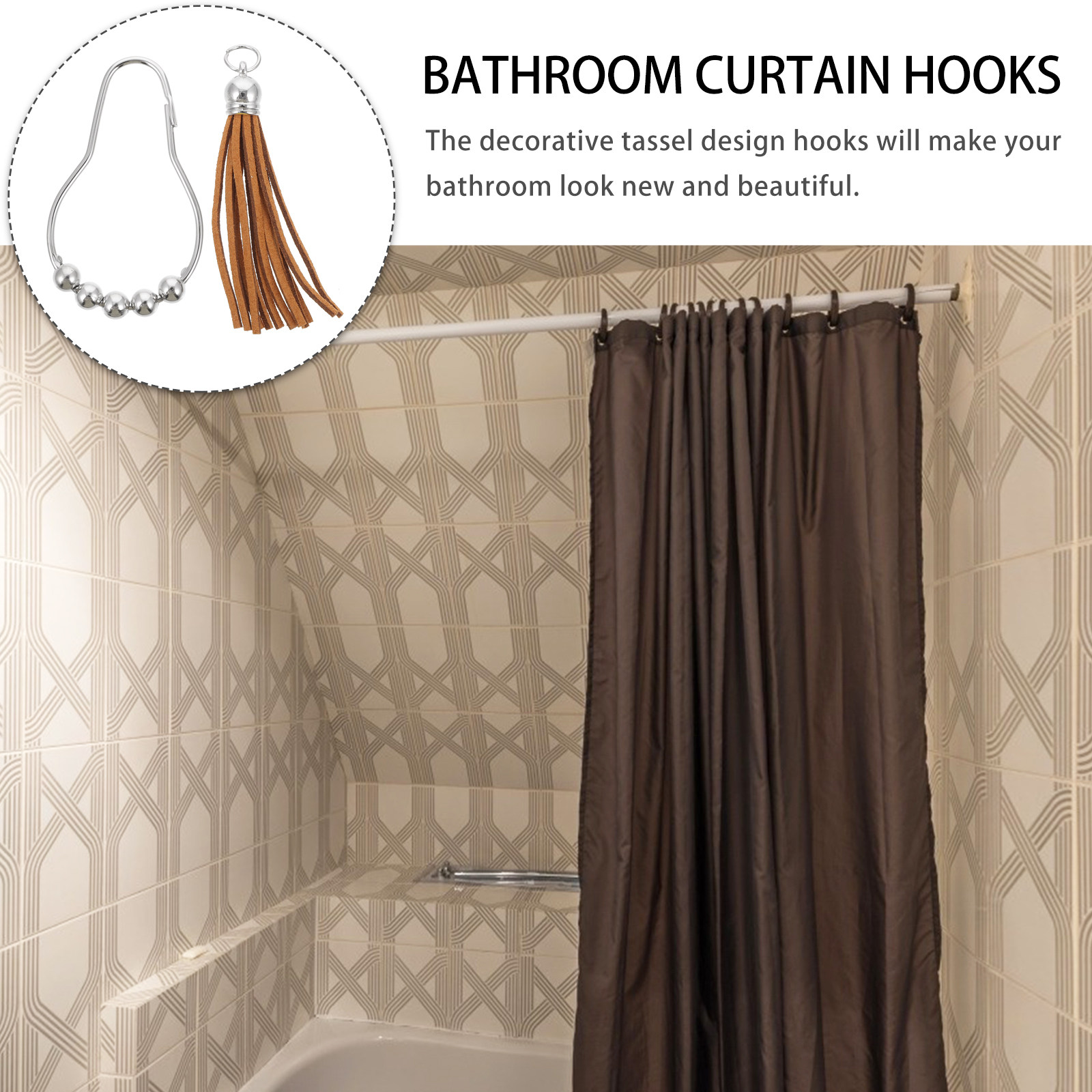 12 Pezzi di Ganci per Tende co - Home Design Bathroom recensione e prezzo