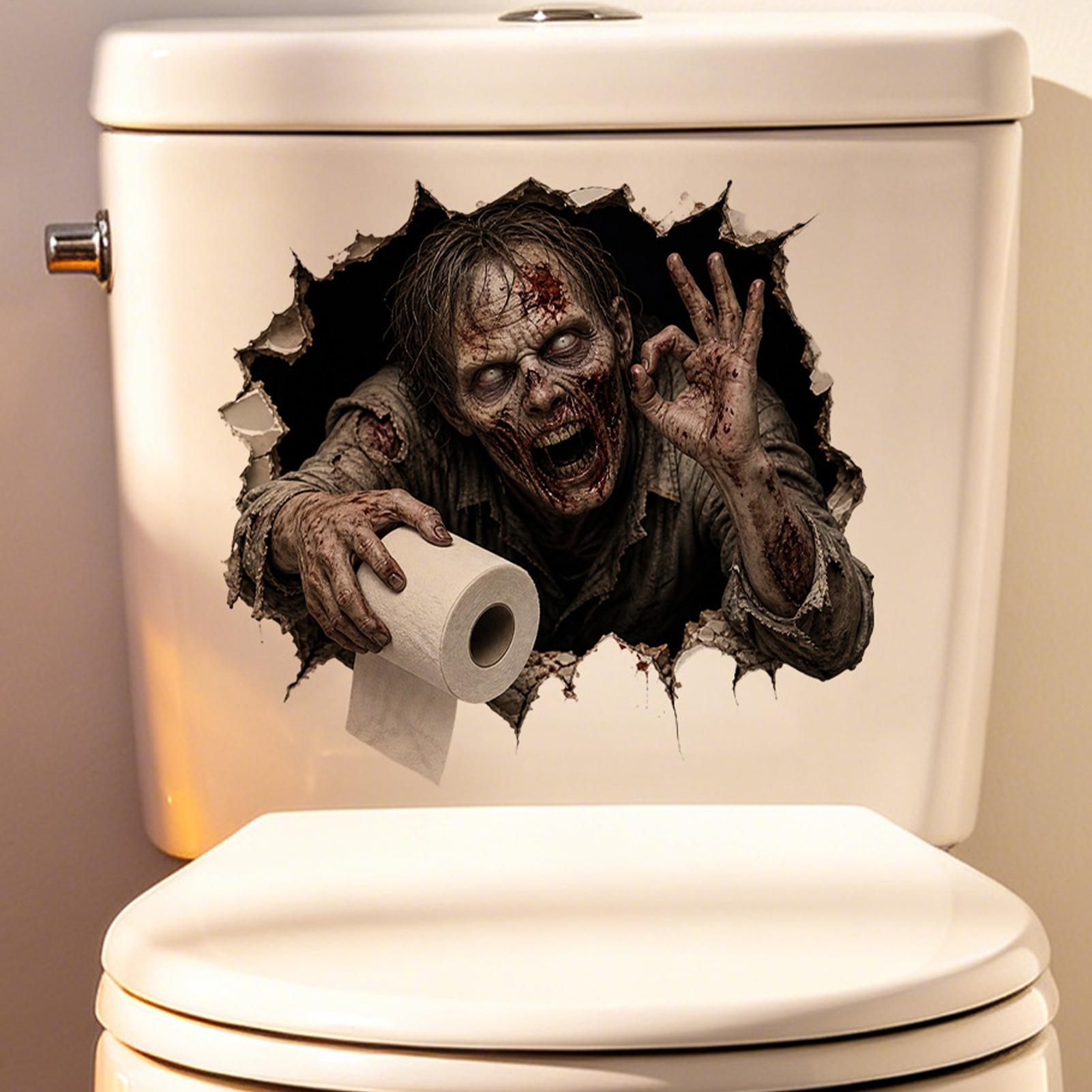 Adesivo per WC di Halloween 2D - Home Bathroom Break recensione e prezzo