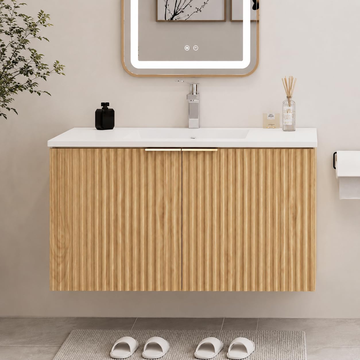 Mobile bagno moderno sospeso c - Home Design Bathroom recensione e prezzo
