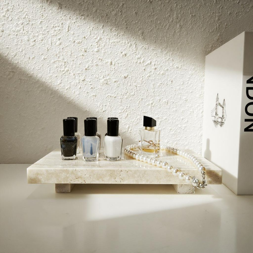 Piedistallo in marmo naturale  - Zara Home Bathroom Tray recensione e prezzo