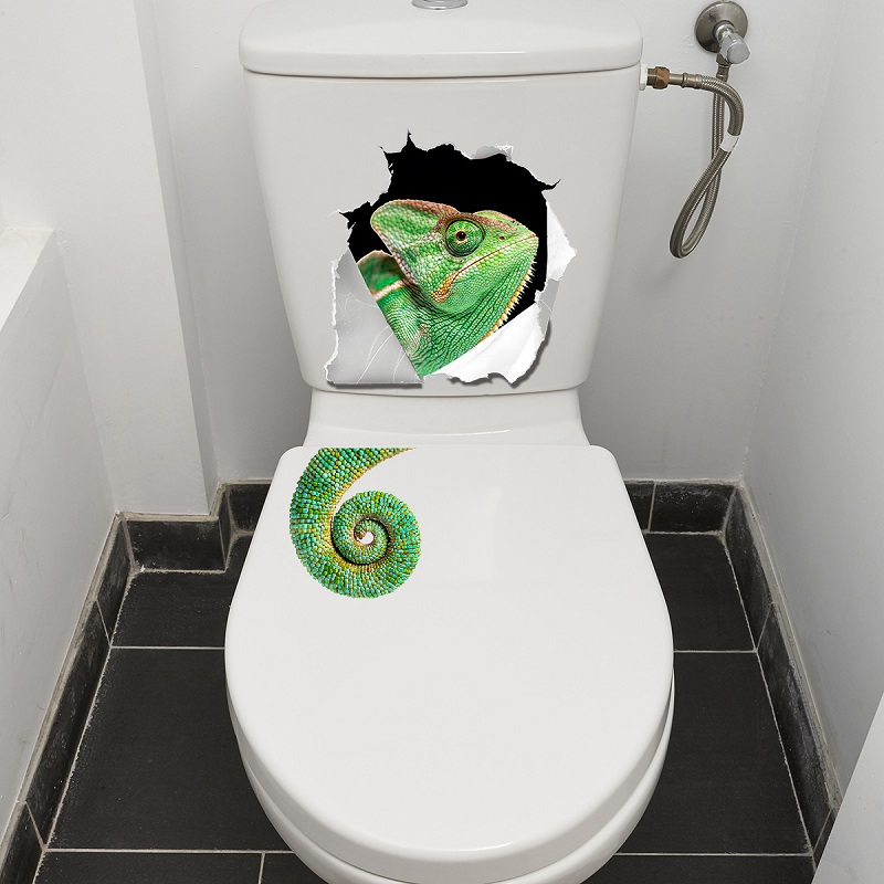 Adesivo per WC con lucertola s - Home Bathroom Break recensione e prezzo