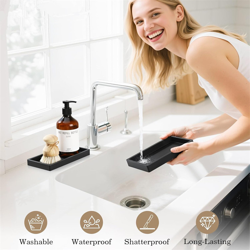 Vassoio in silicone S/L per co - Zara Home Bathroom Tray recensione e prezzo