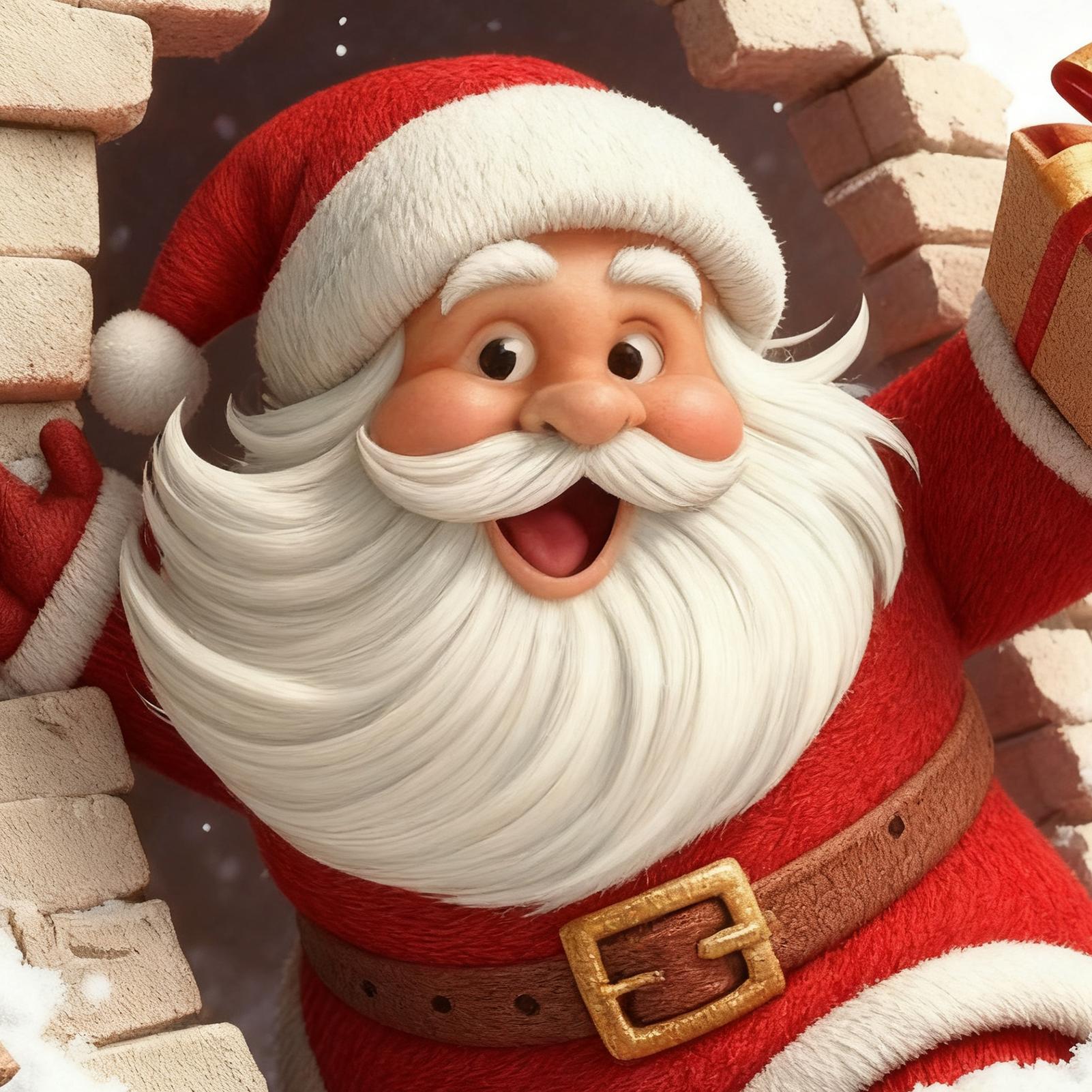 Adesivo Murale di Babbo Natale - Home Bathroom Break recensione e prezzo