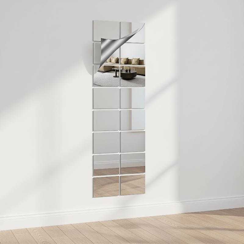 4 Pezzi Adesivi Specchio Acril - Home Bathroom Break recensione e prezzo