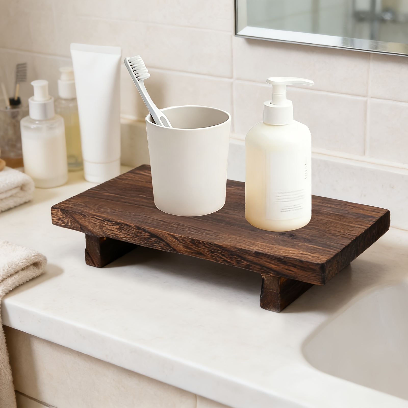 Vassoio Decorativo in Legno Vi - Zara Home Bathroom Tray recensione e prezzo