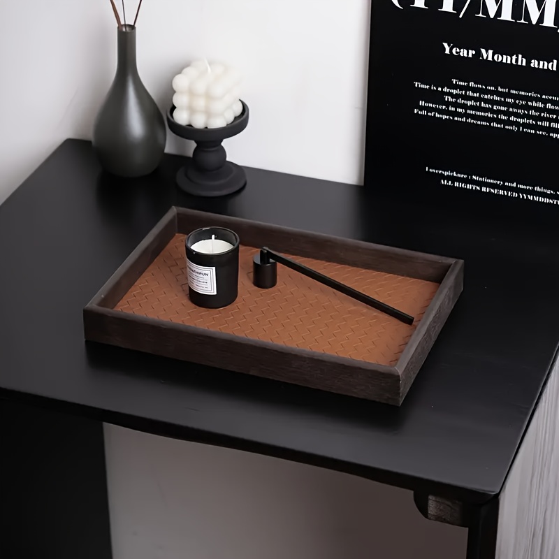 Vassoio portaoggetti in ecopel - Zara Home Bathroom Tray recensione e prezzo