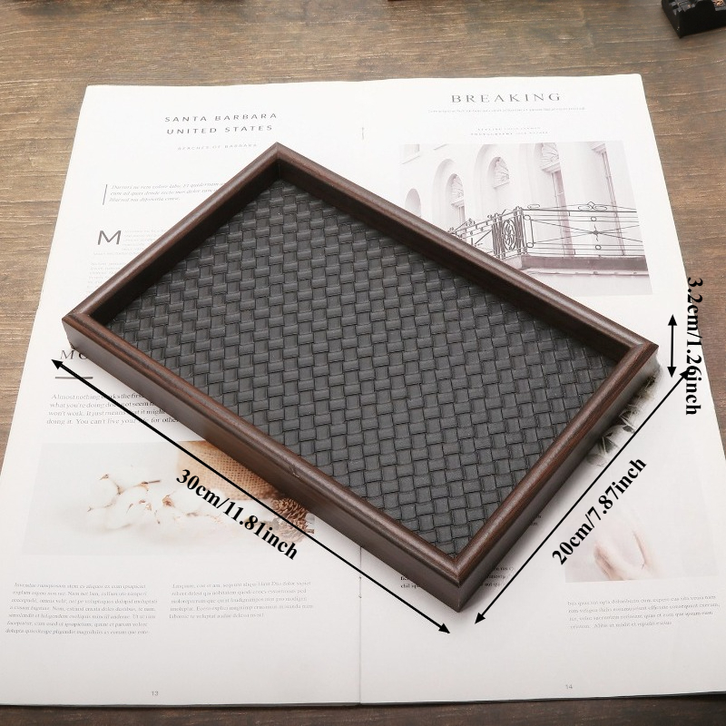 Vassoio portaoggetti in ecopel - Zara Home Bathroom Tray recensione e prezzo