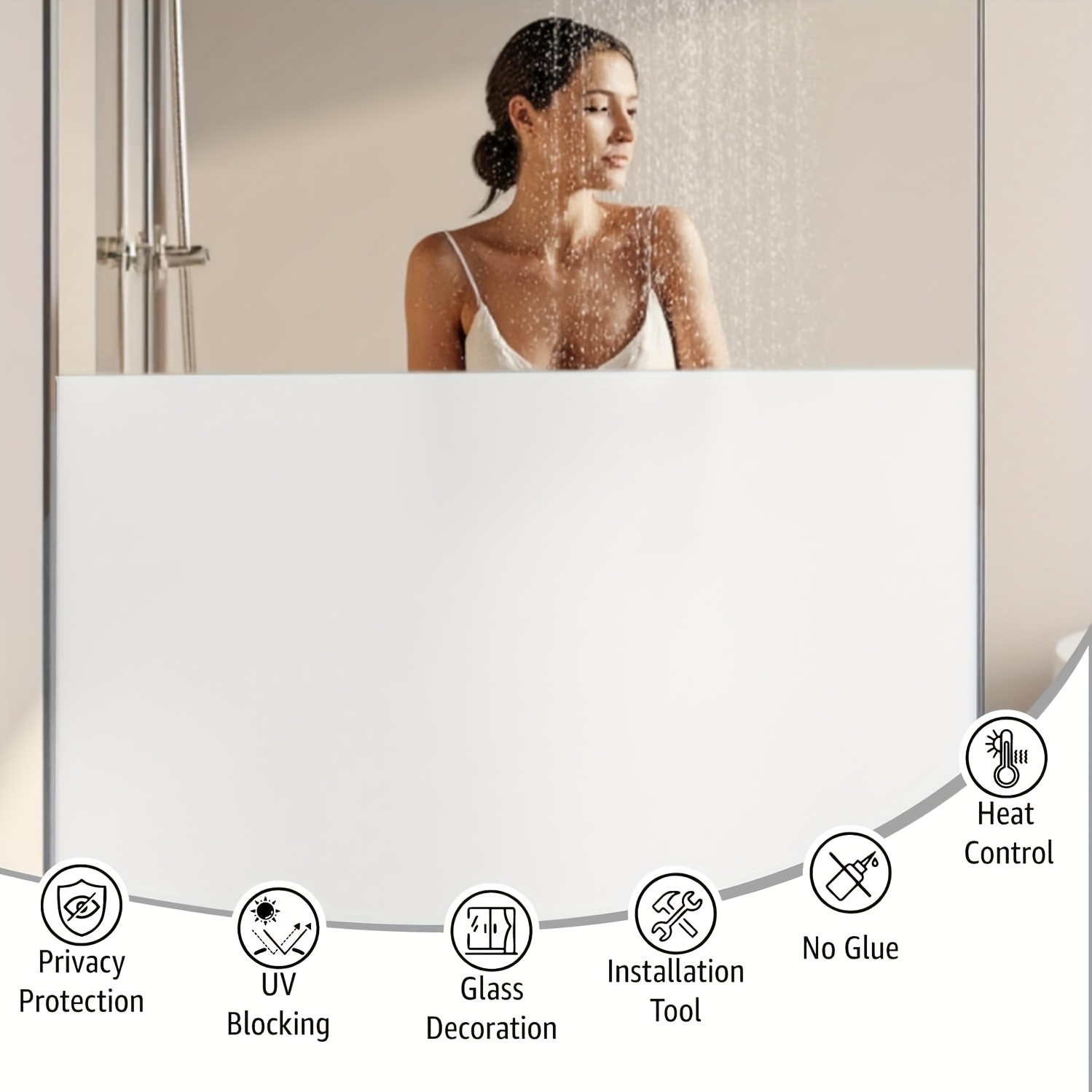 Pellicola per Finestre Bianca  - Home Design Bathroom recensione e prezzo