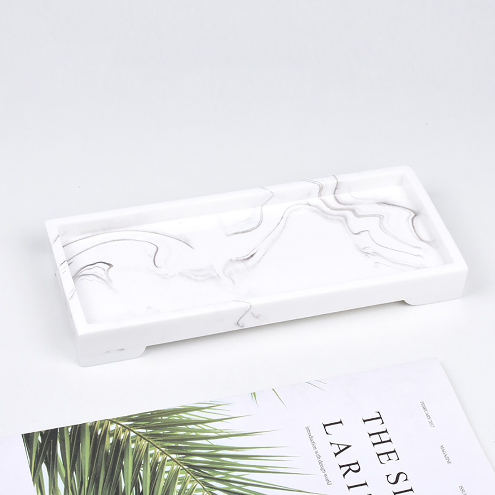 Vassoio in resina di marmo imi - Zara Home Bathroom Tray recensione e prezzo