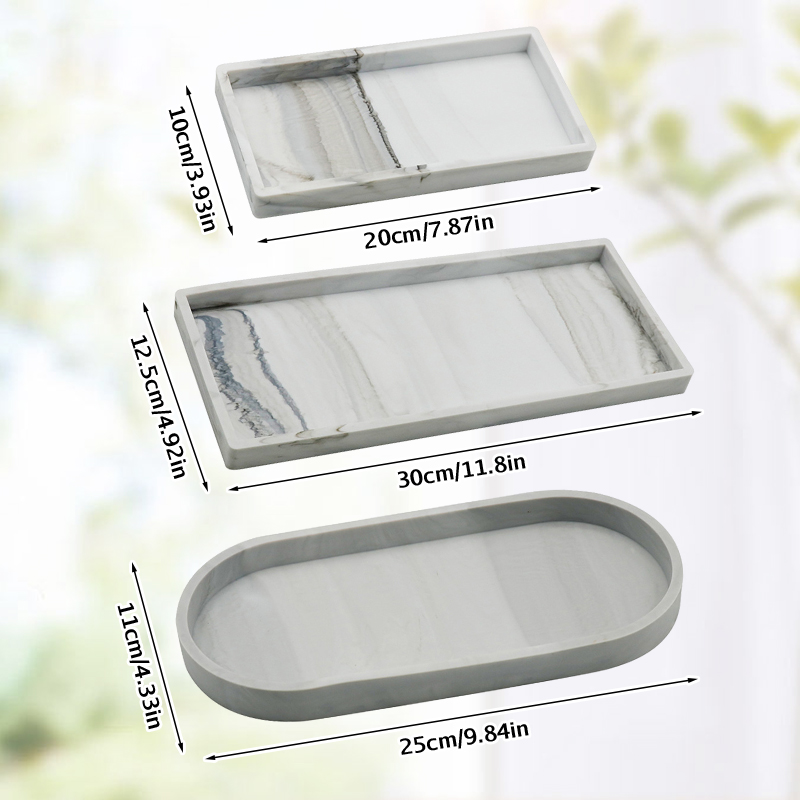 Vassoio portaoggetti in silico - Zara Home Bathroom Tray recensione e prezzo