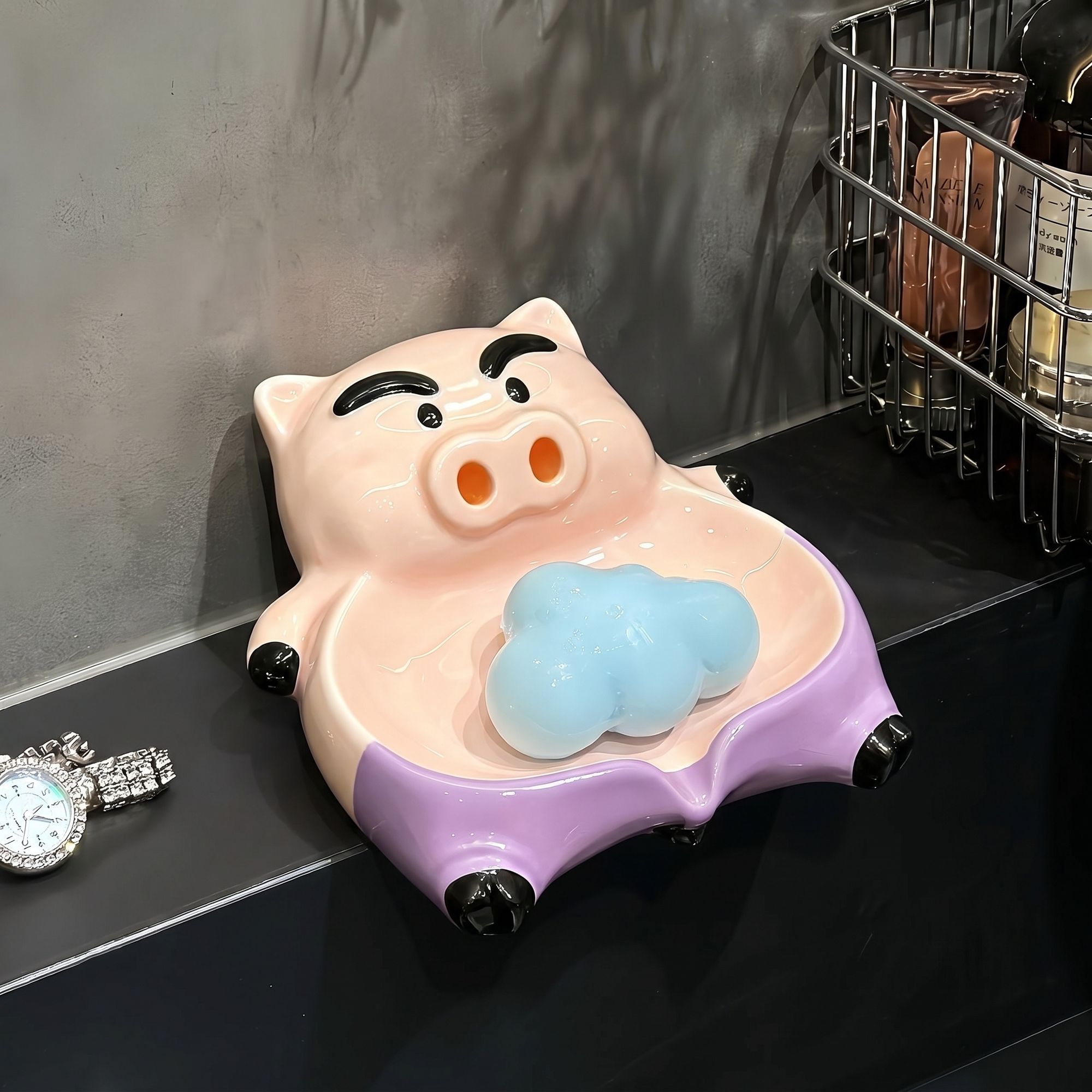 Carino Portasapone Bo-chan, Cr - Home Goods Bathroom Vanity recensione e prezzo